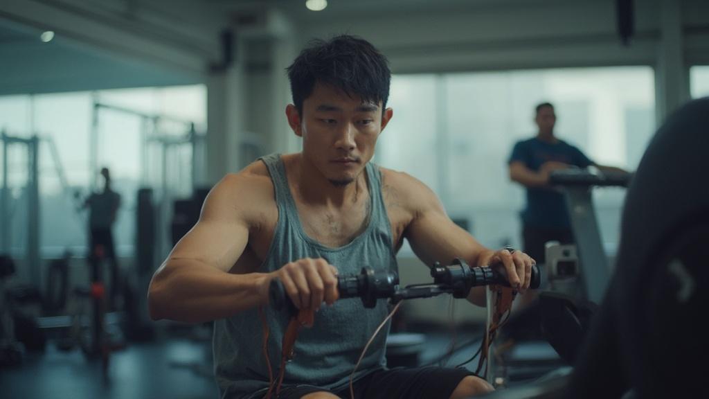 4가지 로잉머신 근육의 강력한 매력과 운동 효과