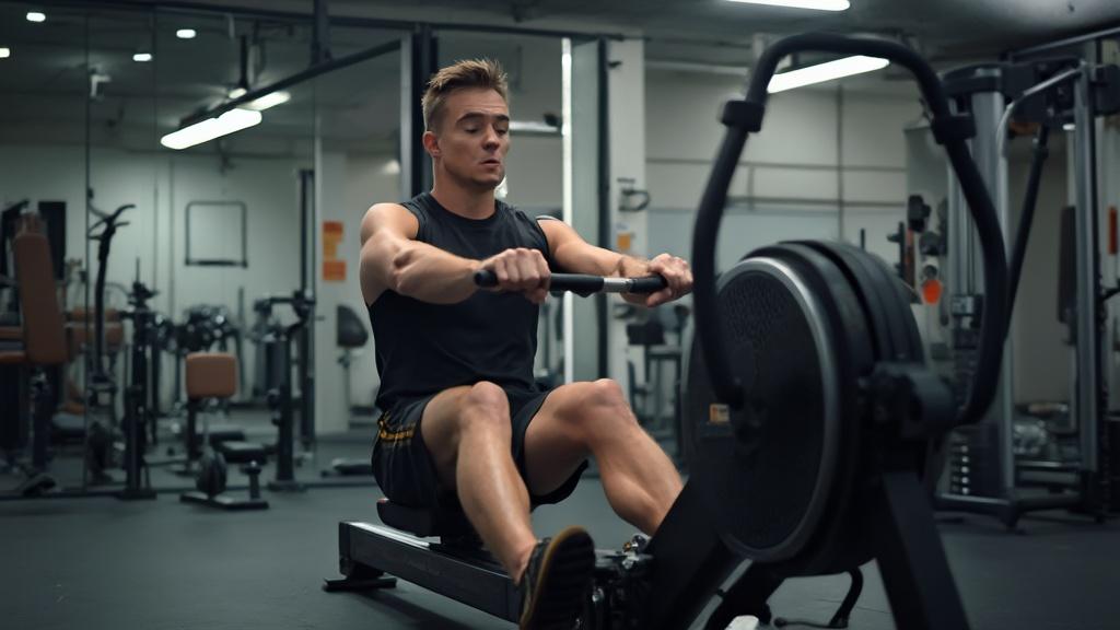 로잉머신 허리 통증 피하는 5가지 필수 팁