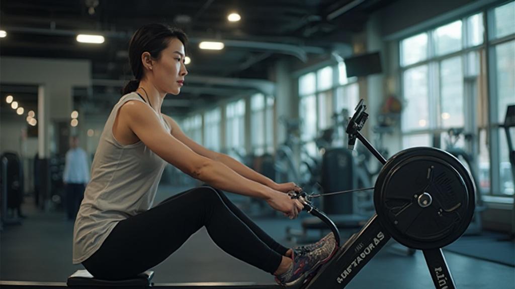 로잉머신 허리 통증 피하는 5가지 필수 팁