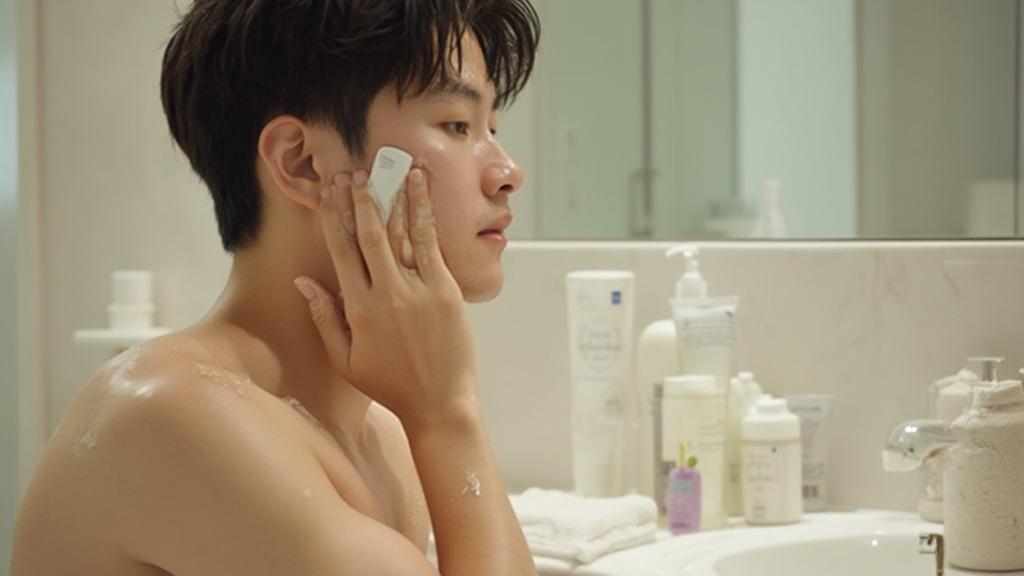 5가지 남자 복합성피부관리 팁으로 매력적 피부 완성