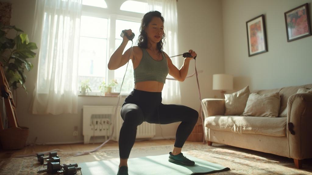 7가지 팁으로 집에서 근력운동 시작하기