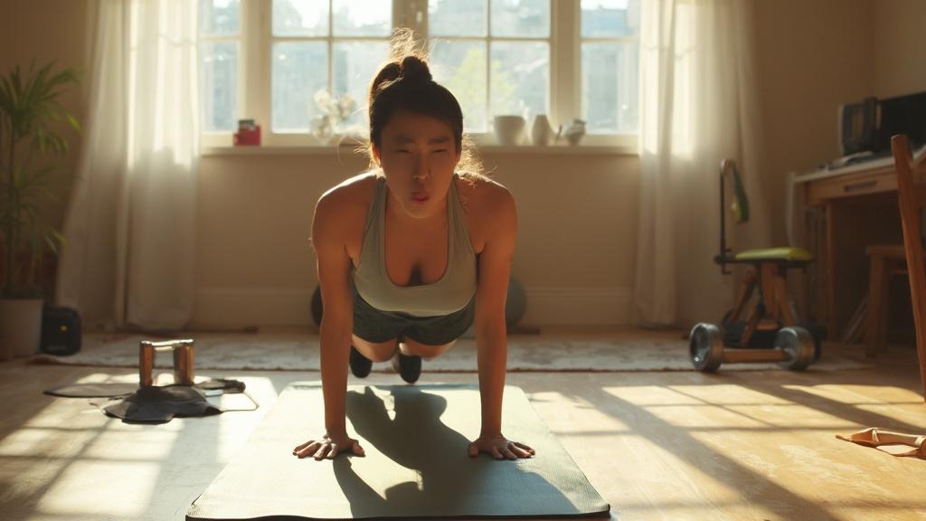 7가지 팁으로 집에서 근력운동 시작하기