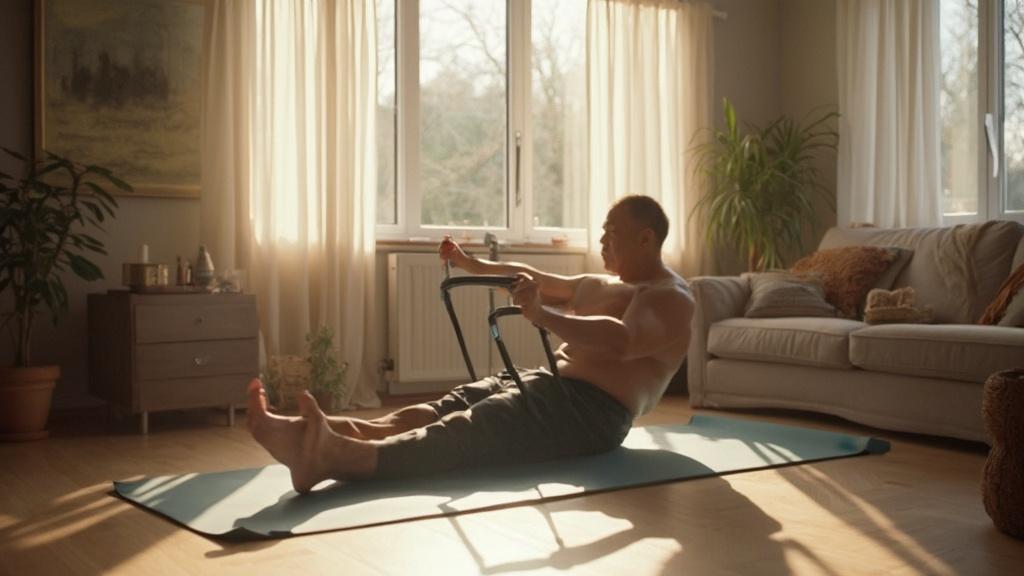 밴드 가슴운동으로 초보자도 쉽게 강력한 상체 만들기