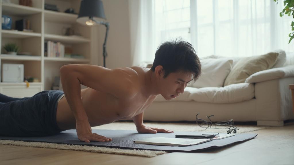 10가지 긍정적 효과 매일 팔굽혀펴기로 건강한 몸 만들기