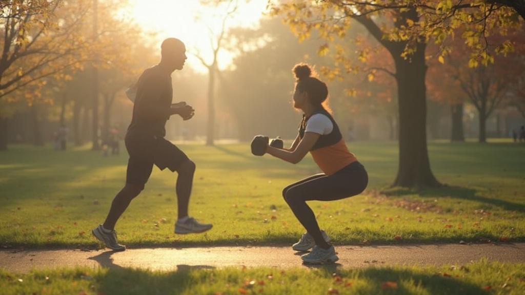 하루 두 번 운동으로 7가지 건강 효과 경험하기!