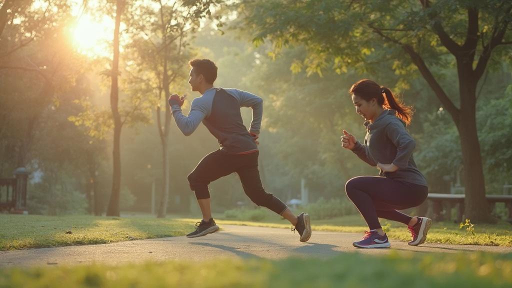 하루 두 번 운동으로 7가지 건강 효과 경험하기!