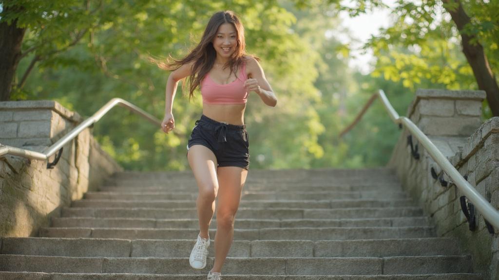 계단오르기 근육 발달의 숨겨진 매력과 효과적인 방법